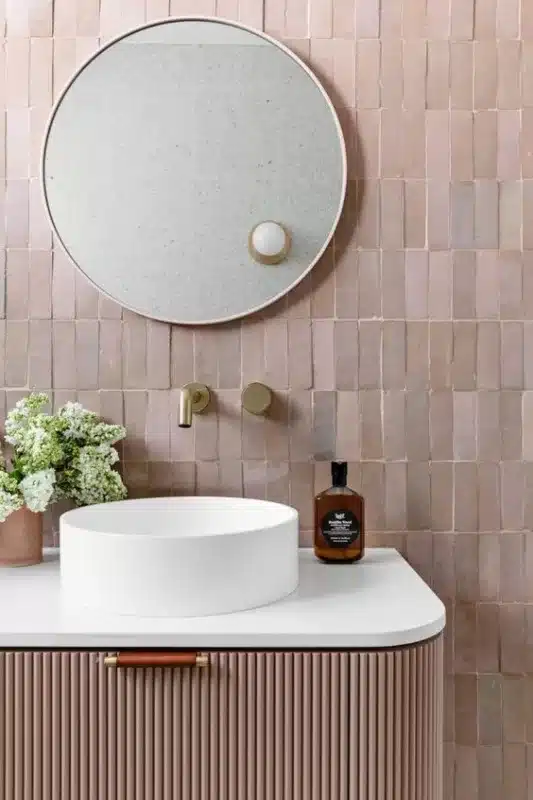 soft pembe banyo